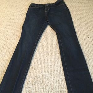 Dark Washed Skinny Jeans